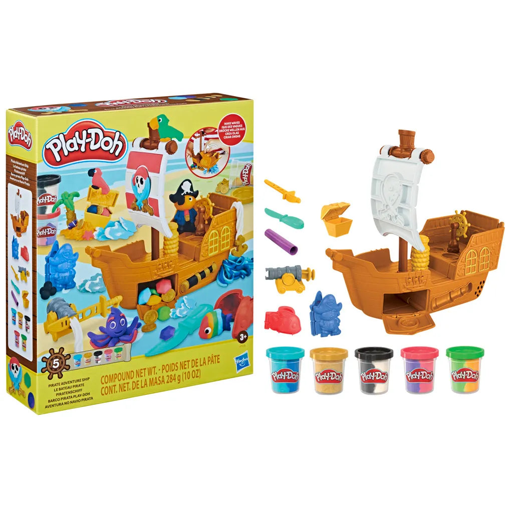 Conjunto - Play-Doh - Aventura no Navio Pirata - Hasbro